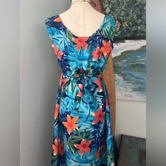 VTG Looking Good, Hawaii,USA,Attached Tie,Vibrant Excellent Condition Size Small - Picture 5 of 11